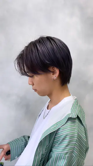 メンズ 🤍メンズ韓国ヘア HARUNA🖤のヘアスタイル