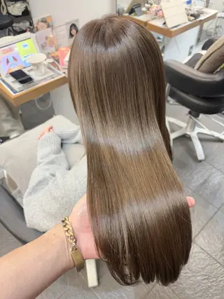 カラー グレージュ/髪質改善 Yamato.hのヘアスタイル