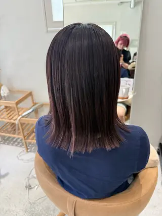 セミロング カラー 暖色/透明感カラー 🌷荘司まゆり🌷のヘアスタイル