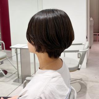 ショート 似合わせショート♡ 石川優奈のヘアスタイル