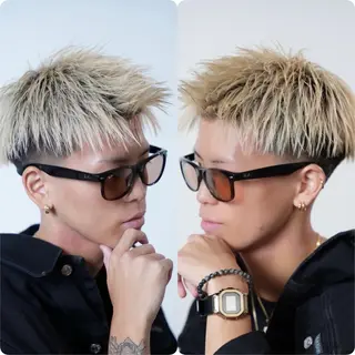 カラー メンズ 💫メンズパーマ 特化💫 真裟斗のヘアスタイル