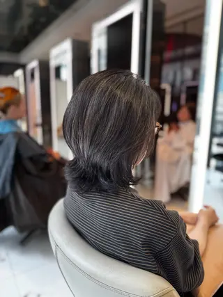 セミロング 🤍たむら みなみ 銀座🤍のヘアスタイル