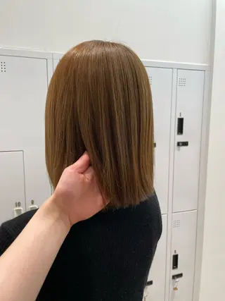 ミディアム カラー たなか こころ🎀のヘアスタイル