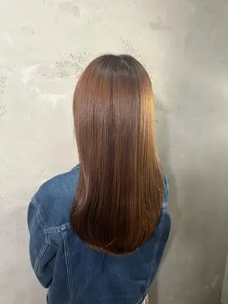 ロング カラー 川原大空 無料パーマモデル募集のヘアスタイル