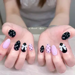 ショート RIN NAILS ᥫ᭡Migusaのネイルデザイン