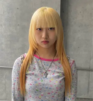 セミロング カラー 🌈メンズパーマ🌈 メンズカットアリサのヘアスタイル