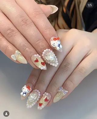 ネイル Sora nail 長さ出し専門店のネイルデザイン
