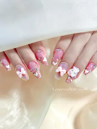 ネイル Lavender nail·中島公園のネイルデザイン