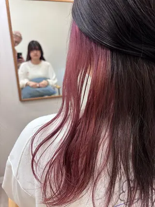 ロング mana 💟ダブルカラー💟のヘアスタイル