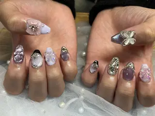 ネイル 持ち込みデザイン得意 /長さだし可✨RUIのネイルデザイン
