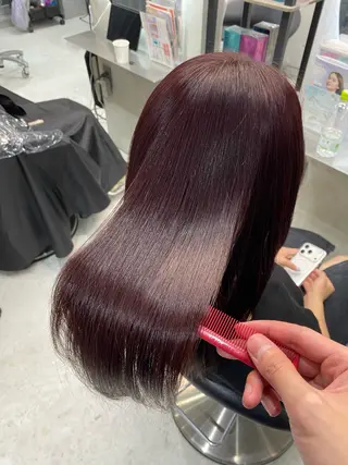 ロング カラー レイヤー×髪質改善✨ 渋谷/佐藤侑哉のヘアスタイル
