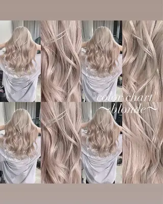 ロング カラー 💜ハイトーン💛 マジカルかいちゃんのヘアスタイル
