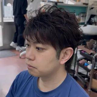 メンズ 三原 友美のヘアスタイル