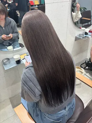 ロング カラー ヘアアレンジ 山口 樹里のヘアスタイル