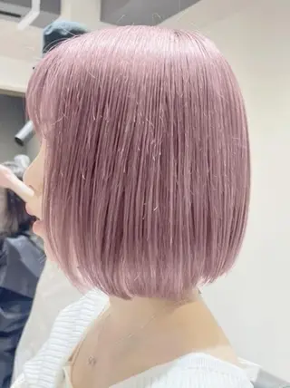 ショート カラー 透明感×ダブルカラ ーHarusa🎀のヘアスタイル