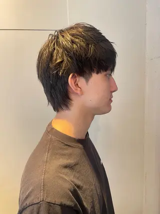 カラー メンズ 韓国レイヤー/透明感 カラー/RIN🎀のヘアスタイル