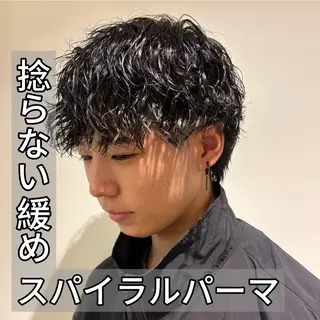 パーマ メンズ メンズ特化/ 安藤太一のヘアスタイル