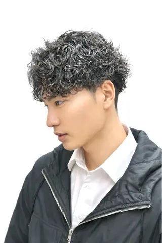 ショート パーマ メンズ メンズ特化/パーマ/ 髪質改善　高野奨馬のヘアスタイル