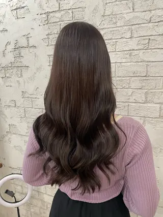 ロング カラー メイク指名NO1りこ カットモデル募集中のヘアスタイル