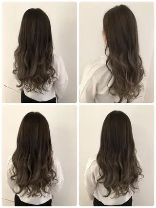 セミロング ハイトーンブリーチ 土坂 由志【京都】のヘアスタイル