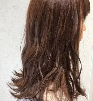 ロング うる艶レイヤーカット hinakoのヘアスタイル