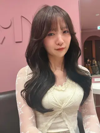 ロング 透明感カラー♡ 原宿美容室¦Rinaのヘアスタイル