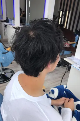 メンズ 白井 つづりのヘアスタイル