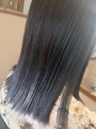 ミディアム カラー 髪質改善/カラー 🖤🤍川島のヘアスタイル