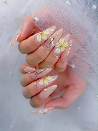 ネイル Sora nail 長さ出し専門店のネイルデザイン