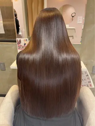 ロング 🌼縮毛矯正🌼 中野有騎🦕のヘアスタイル