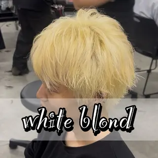 カラー メンズ メンズ特化🥀 ハイトーン🥀韓国系のヘアスタイル