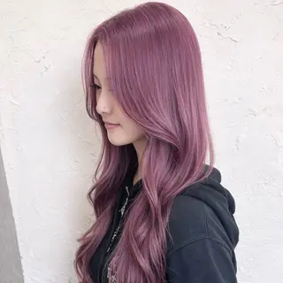 ロング カラー 井手 孔介のヘアスタイル