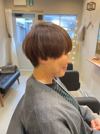 ショート カラー nowhere ノーウェアのヘアスタイル