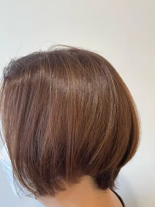 カラー ナチュラルヘア 神田一瑳のヘアスタイル