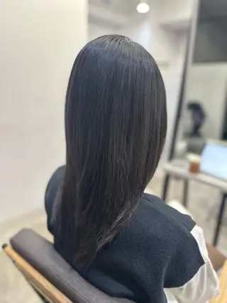ロング パーマ ハイトーンカラー が絶対可愛い✨泰聖✨のヘアスタイル
