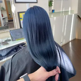 ロング カラー 色落ちまで可愛い🧚 心斎橋hikaruのヘアスタイル