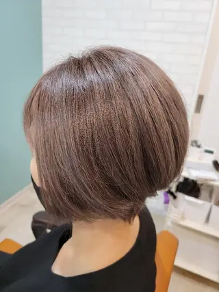 ショート カラー ハイライト/カラー ⭐中村真冬のヘアスタイル