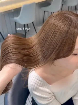ロング カラー ユナ hearts.店長のヘアスタイル