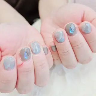 ネイル 手描きアート&推し活 🌟Wisteriaのネイルデザイン