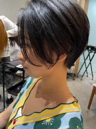 ショート くびれミディアム/似 合わせ/鎌倉/edAのヘアスタイル