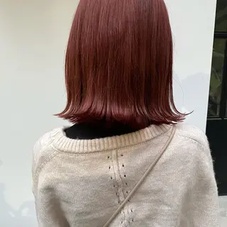ミディアム カラー mai 🎀 /  暖色カラー♡のヘアスタイル