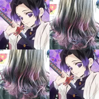 セミロング 原宿サロン代表 デザインカラー伊藤卓のヘアスタイル