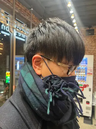 ショート カラー パーマ ヘアアレンジ メンズ キッズ ネイル マツエク・マツパ アイブロウ 久木原 ゆりのヘアスタイル
