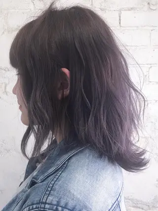 ミディアム カラー welring hair salonのヘアスタイル