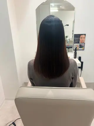 ロング パーマ 髪質改善 川島　広大のヘアスタイル