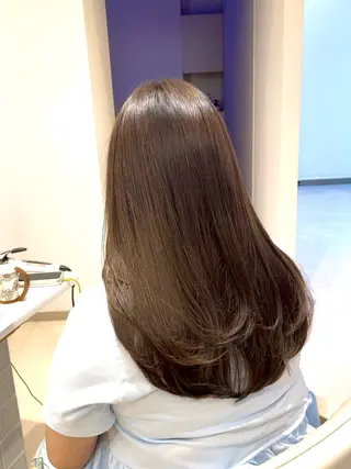 ロング カラー 髪質改善ケア/透明感 カラー伊藤 千尋のヘアスタイル