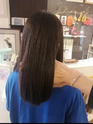 ロング パーマ 渋谷頭浸浴|畑中| 【美女が沼る和空間】のヘアスタイル