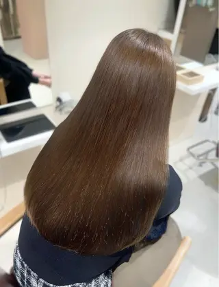 ロング 髪質改善メニュー 長井 美佐子のヘアスタイル
