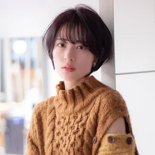 ショート パーマ 浅沼 ゆいのヘアスタイル