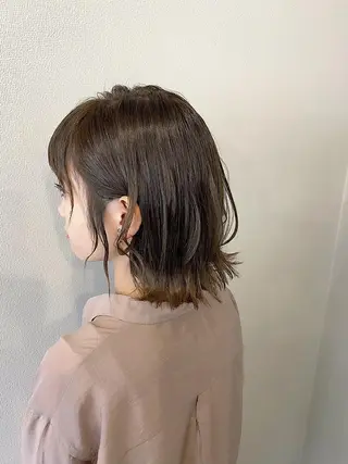 ミディアム カラー 山口 浩之のヘアスタイル